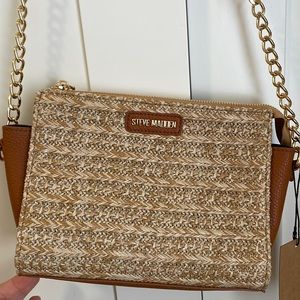 STEVE MADDEN NATURAL LEXI PURSE BRAND NEW